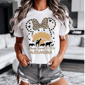 Custom Disney Animal Kingdom Family Shirts, Matching Disney Safari Vacation Tees, Mickey Minnie Wild Shirt