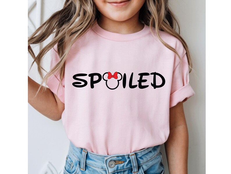 Spoiled Broke Disney Trip Shirts, Disney World Couple Matching Sweatshirts, Family Disney Shirts immagine 9