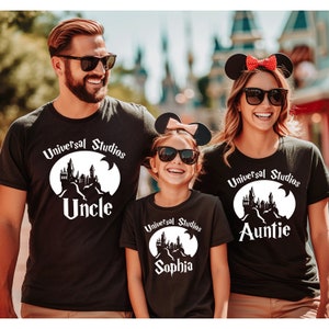 2024 Christmas Universal Studios Shirt, Universal Studios Family Shirt, Custom Family Disney Shirts, Custom Universal Studios Family Shirts