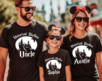 2024 Christmas Universal Studios Shirt, Universal Studios Family Shirt, Custom Family Disney Shirts, Custom Universal Studios Family Shirts