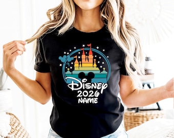 Disney Family Vacation Shirts, Castle Matching Tees, Disney 2026