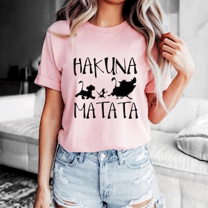 Hakuna Matata Shirt, Disney Animal Kingdom Family Trip T-Shirt
