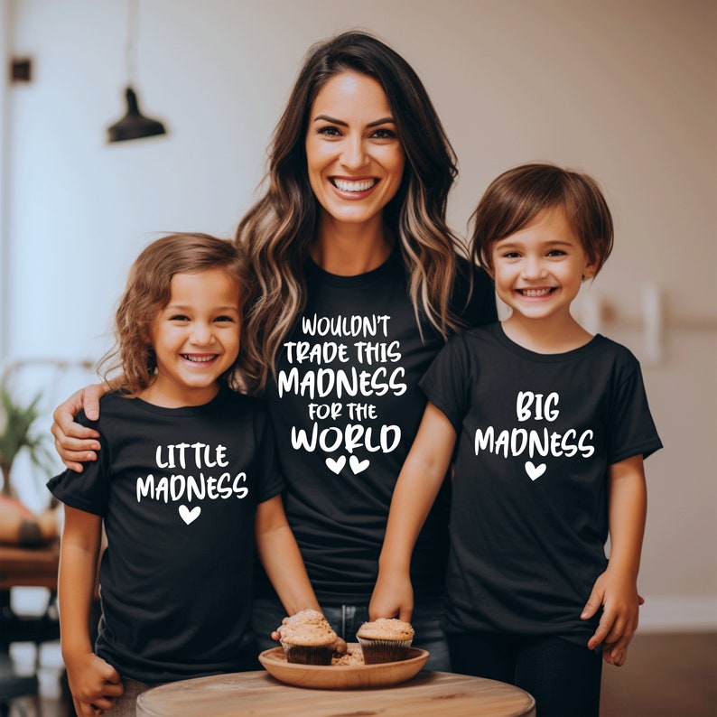 Mama and Me Shirts, Mama's Girl Matching T-Shirts, Mommy and me outfits, Mother Daughter shirts, Gift for New Baby, Matching Mommy and Kids image 2