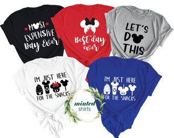 Disney Family Shirts, Disney Shirts, Disney Matching Shirts, Let's Do This Shirt, Disney Best Day Ever Shirt