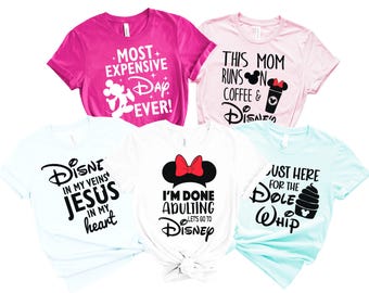Funny Disney Family Vacation Shirts – Matching Group Outfits, Kids Mickey Shirt