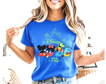 Disney Trip 2026 Matching Family Shirts, Disney World Group Shirts
