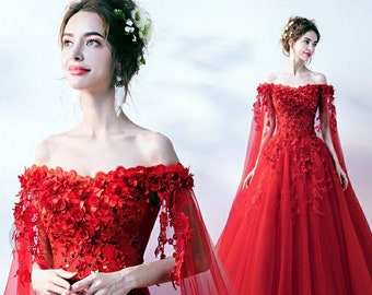 Red gowns for sale Clearance