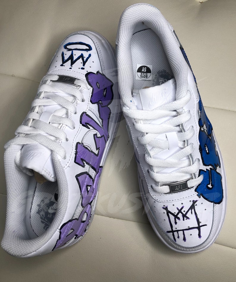 custom graffiti air force 1
