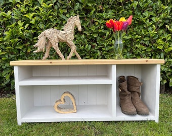 Handmade, shoe bench, shoe storage, hallway, entry way, coat hook, shoe rack, home decor, gift, wooden, farmhouse, rustic,storage with shelf