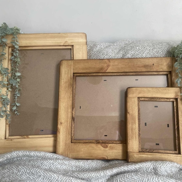 Unique, handmade, chunky, picture, photo, frames, bespoke, wooden, home decor, rustic, memory, gift, new home, house warming, country style