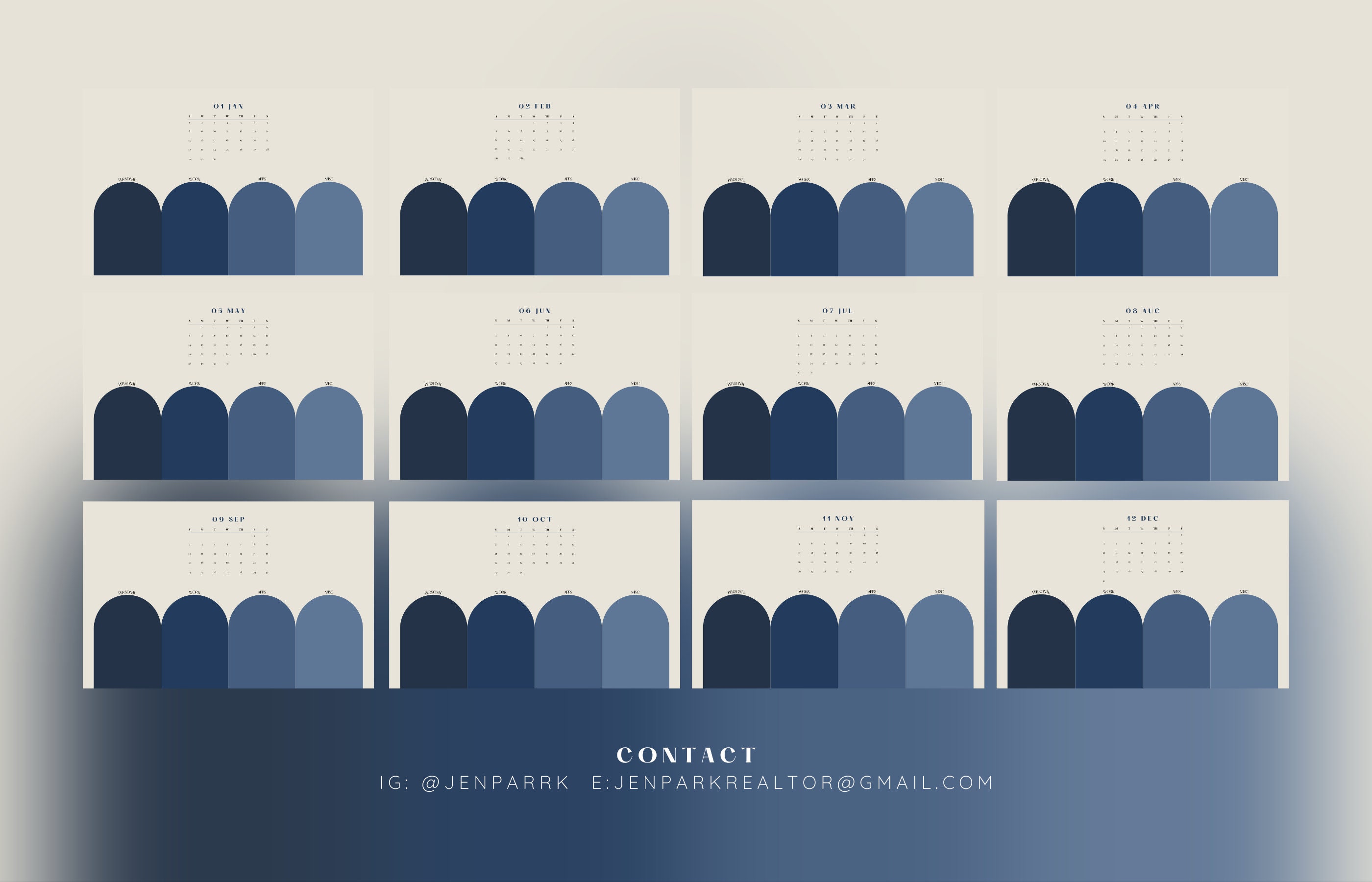 NEW 2023 Desktop Calendar Wallpapers, Monthly Calendar, Screensavers ...