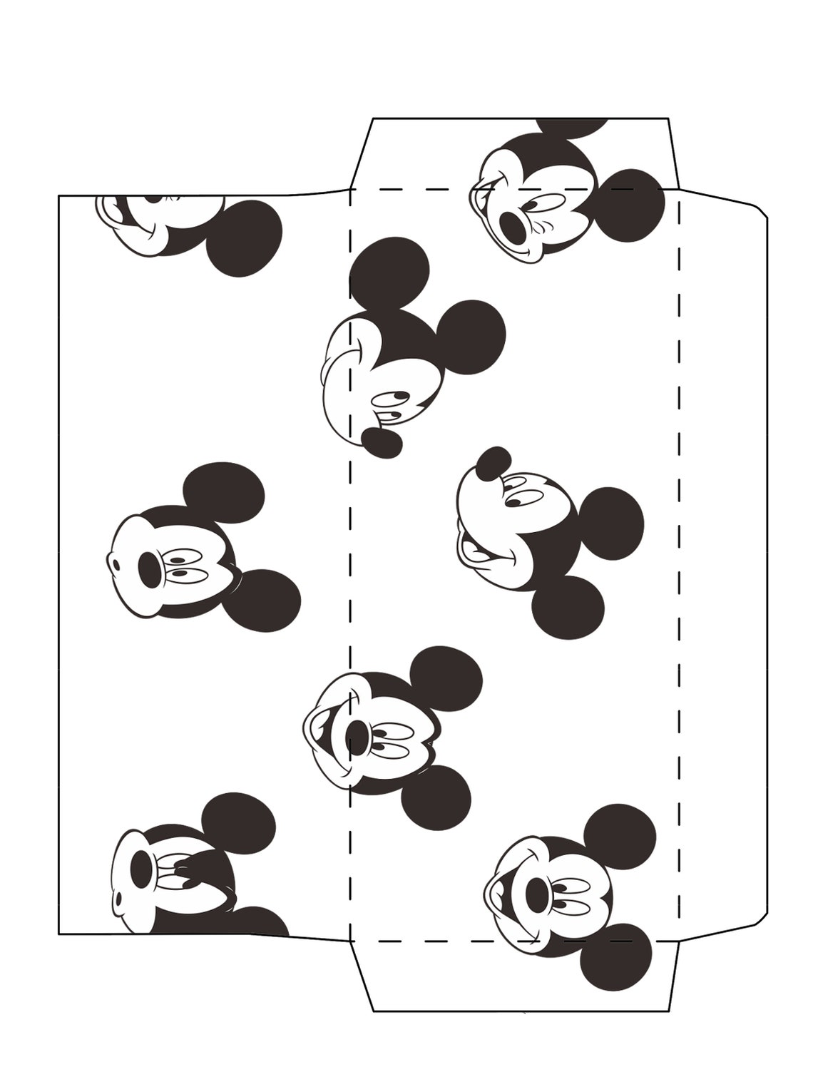 Mickey Mouse Cash Envelope Printable Budget Envelopes Dave - Etsy