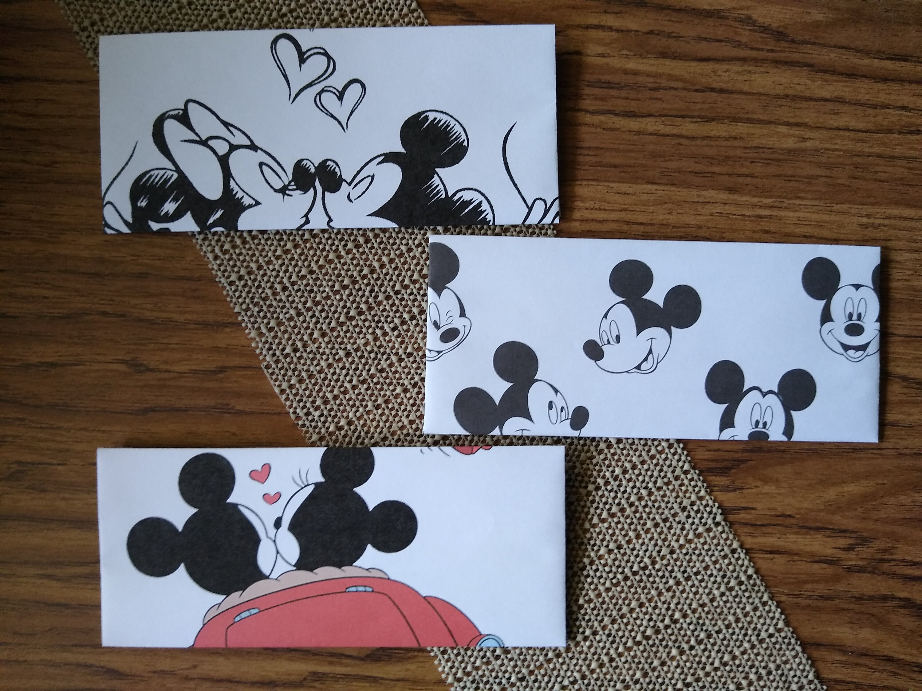 Mickey Mouse Cash Envelope Printable Budget Envelopes Dave | Etsy