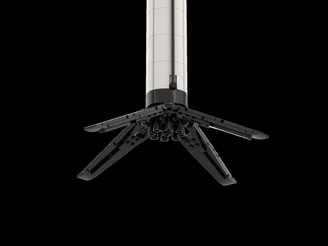 spacex lego falcon 9 set