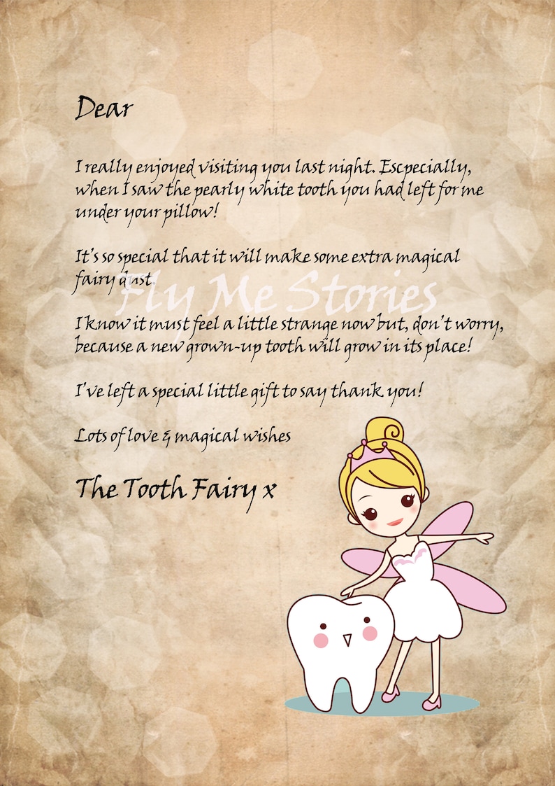 Tooth Fairy Text Number Free