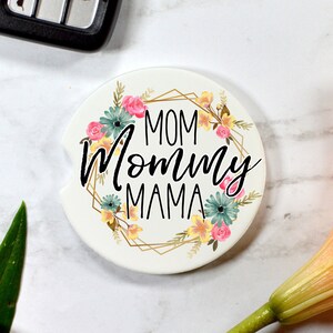 car coaster, coaster, mothers day gift, gift for mom, mommy gift, mommy car coaster, mom mommy mama, gift for mommy, mom car coaster