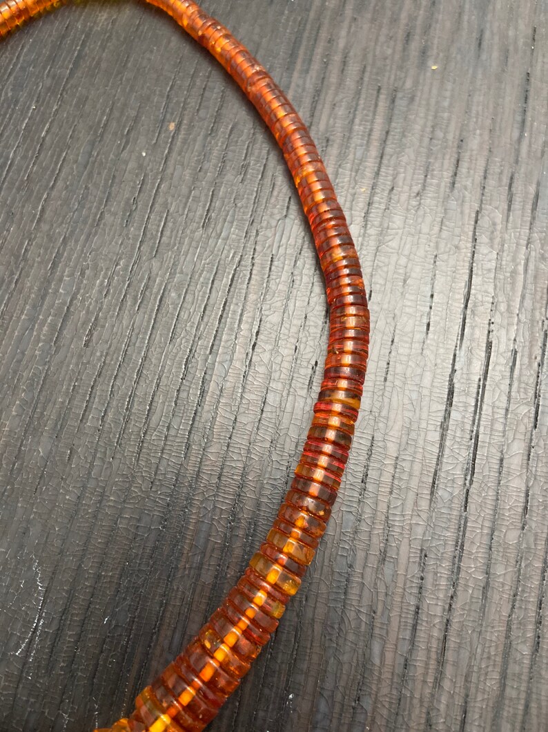 Vintage Baltic Amber Deco Necklace