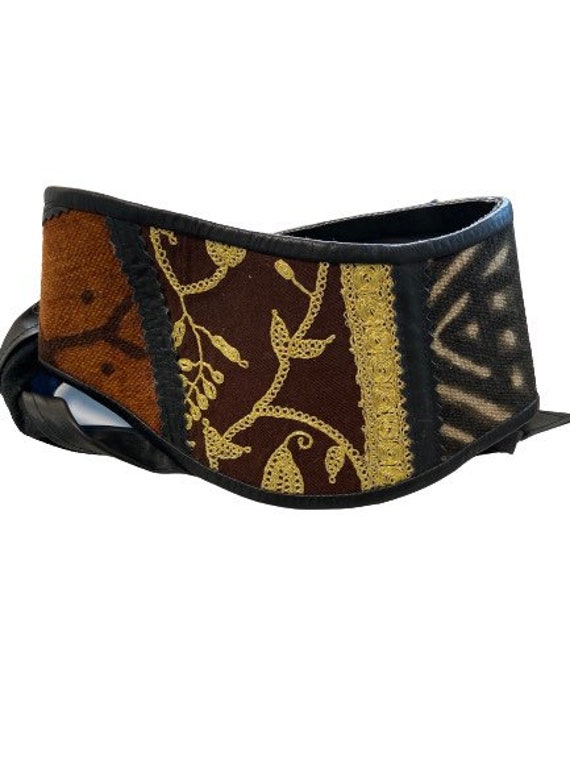 Vintage Laise Adzer leather belt