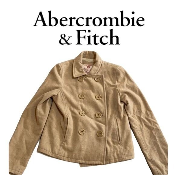 abercrombie peacoat