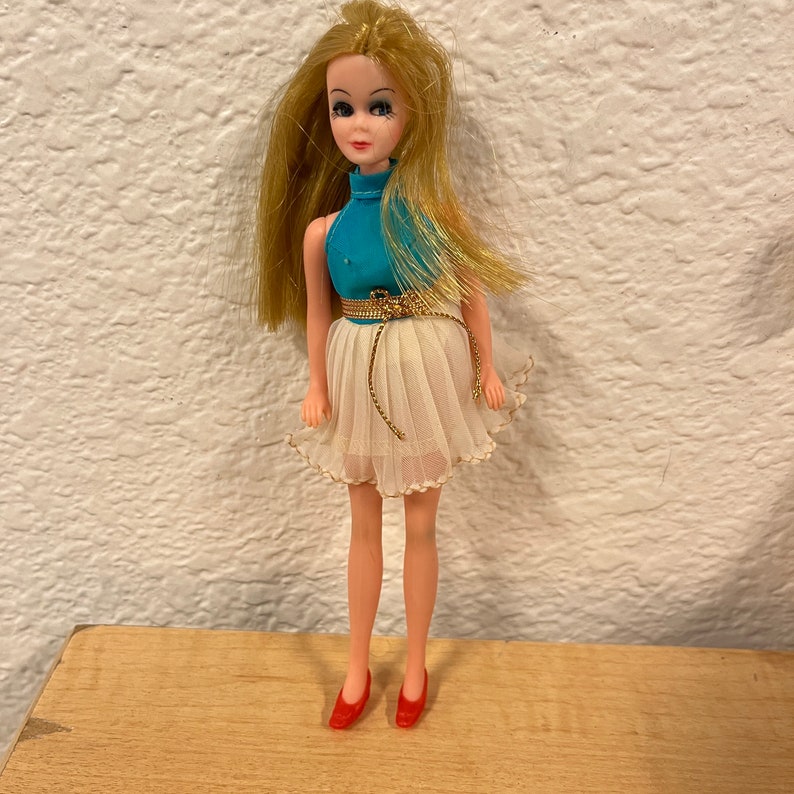 Vintage Topper Dawn Doll H 11A Original Dress 1970 6 Tall Etsy