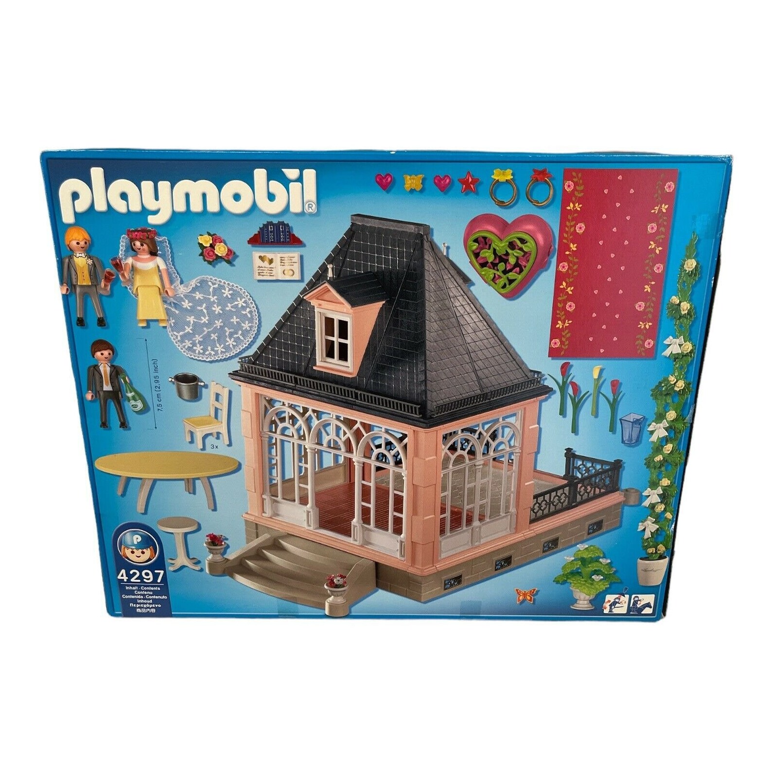 VINTAGE Playmobil 4297 Retired Wedding Pavilion With Jewelry Etsy