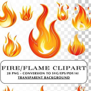 Clipart de feu ! 28 Images et Graphiques de Incendie.  Fichiers PNG Clipart flamme, convertis en fichiers SVG vectoriels.  Idéal pour le bricolage, les projets, les cadeaux