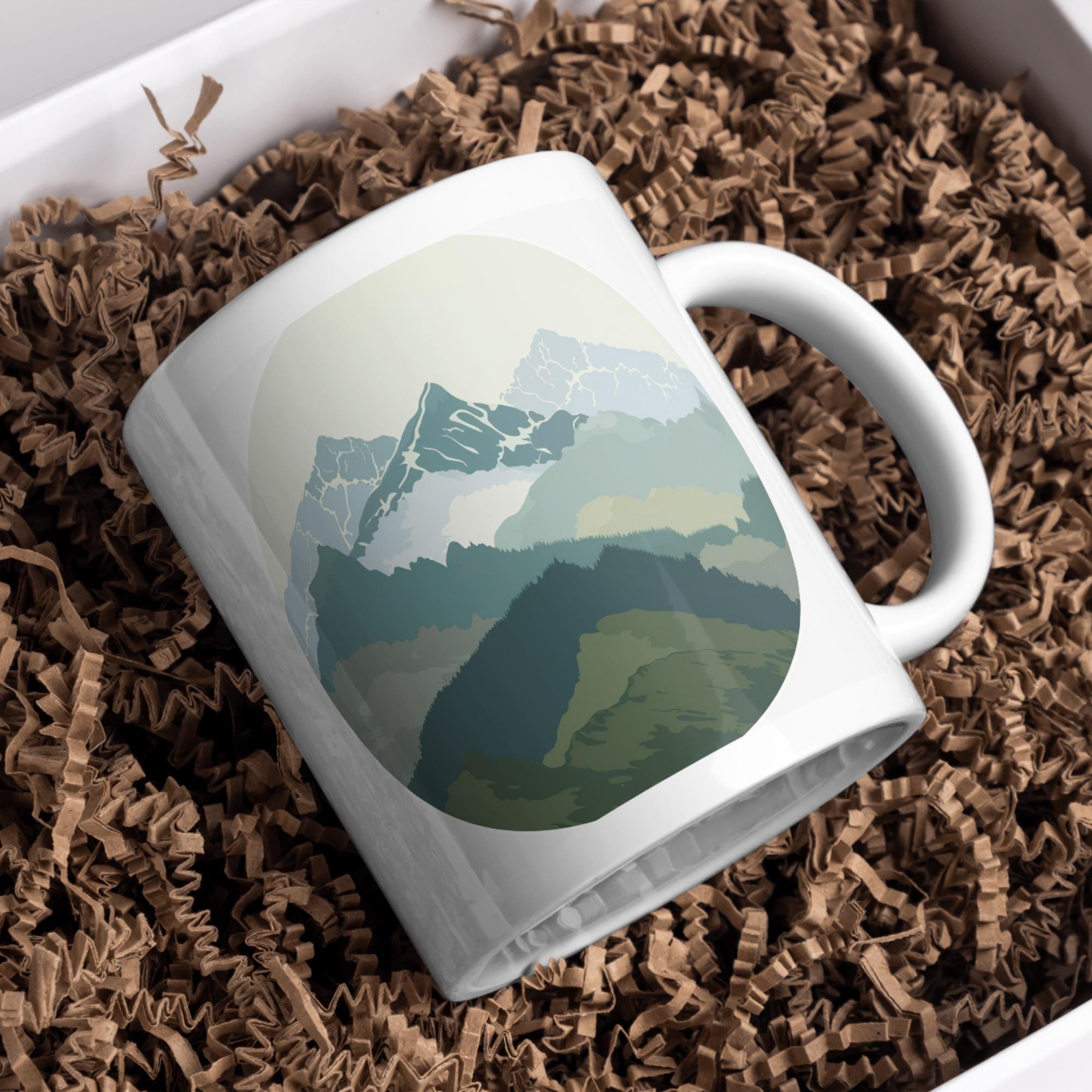 Sunset Mountains Clipart - 12 PNG Images, Round Mountain Art