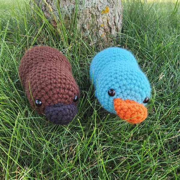 Crochet platypus (made to order)