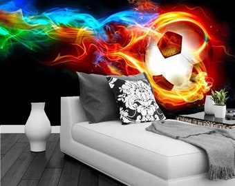 Soccer Wallpaper Etsy