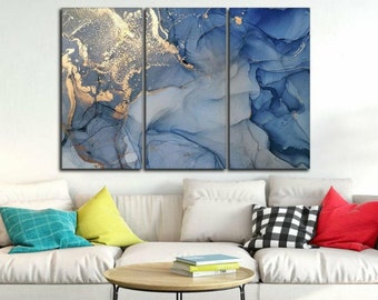 Abstract Canvas Etsy