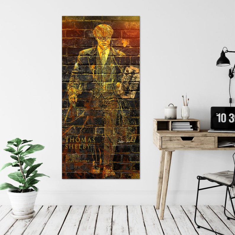 Canvas Peaky Blinders Thomas Shelby Cillian Murphy Print - Etsy
