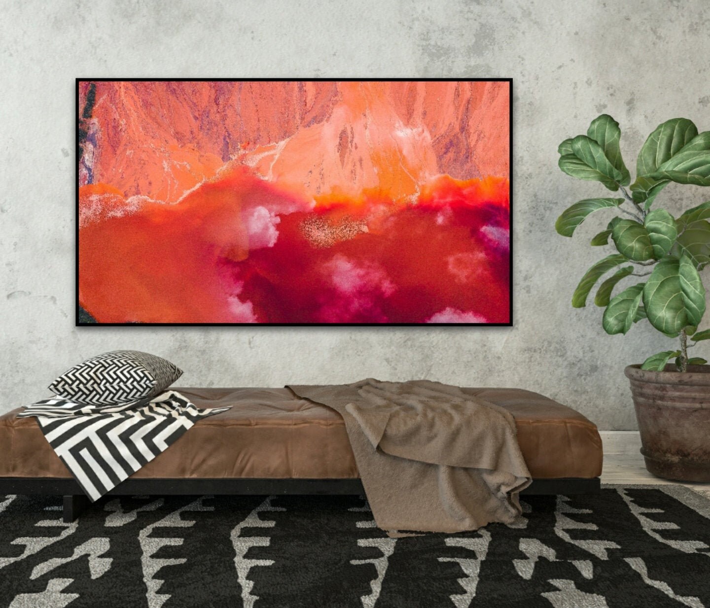 Marble Canvas Marble Wall Art Framed Canvas Abstract Wall Etsy Canada