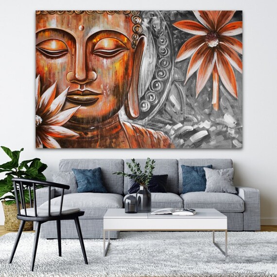 Canvas Buddha Canvas Print Canvas Picture Canvas Buddha Paint
