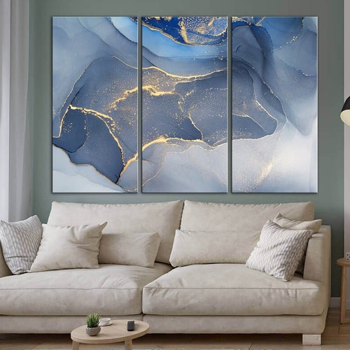 Marble Canvas Print Marble Wall Art Framed Canvas Abstract - Etsy UK