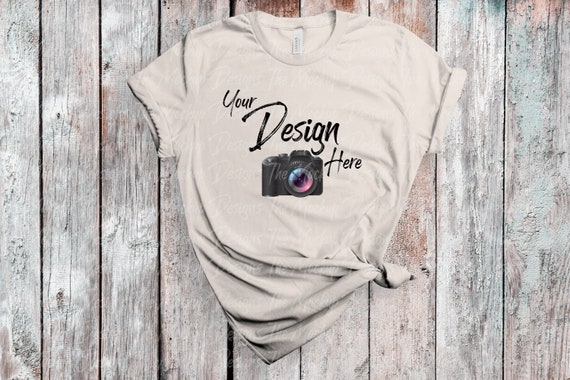 Download Bella Canvas 3001cvc Heather Cement Mockup T Shirt Mockup Etsy