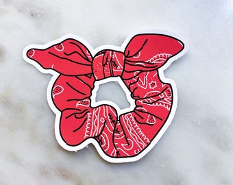 Scrunchie Sticker - Etsy