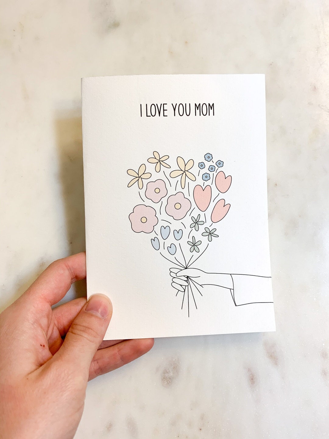 Mom Birthday Cards I Love You Mom Cards for Mom Greeting Card Mother's ...