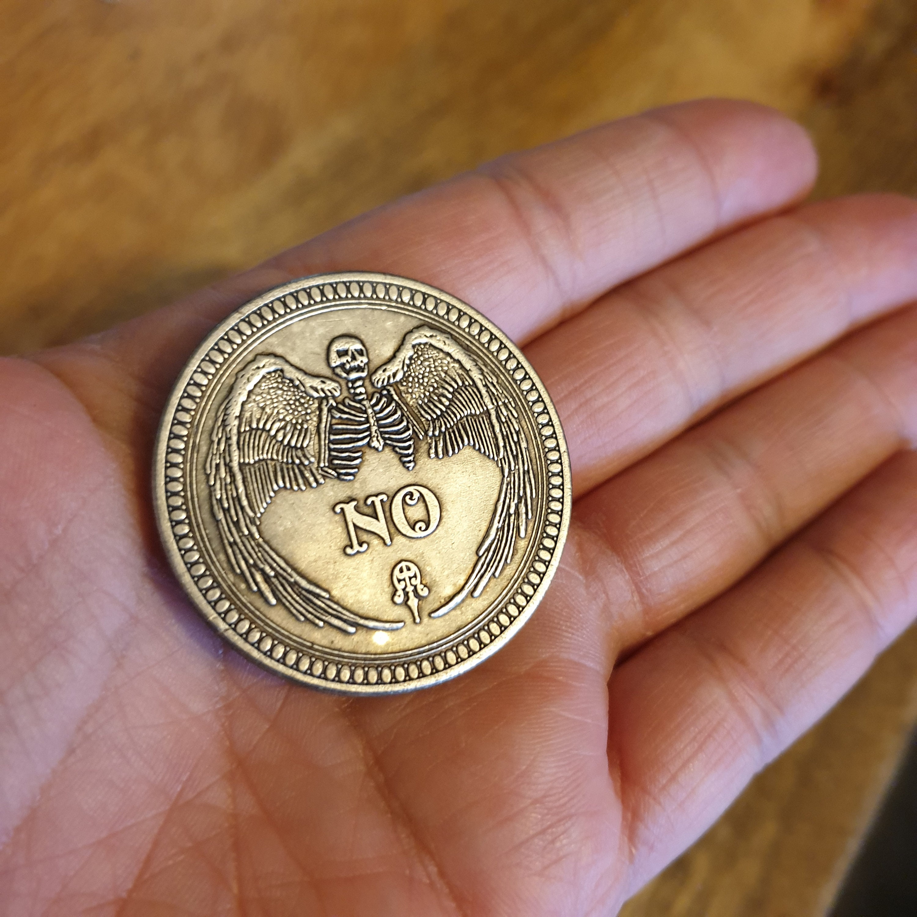 YES or NO divination coin collectible divination flip Coin. Etsy YES or NO divination coin collectible divination flip Coin. Etsy