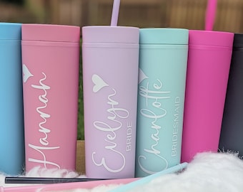 Bruidsmeisje tuimelaar, gepersonaliseerde bruidsmeisje cadeau, aangepaste gepersonaliseerde tuimelaar, vrijgezellenfeest cadeau, bruidsmeisje voorstel bijpassende geschenken