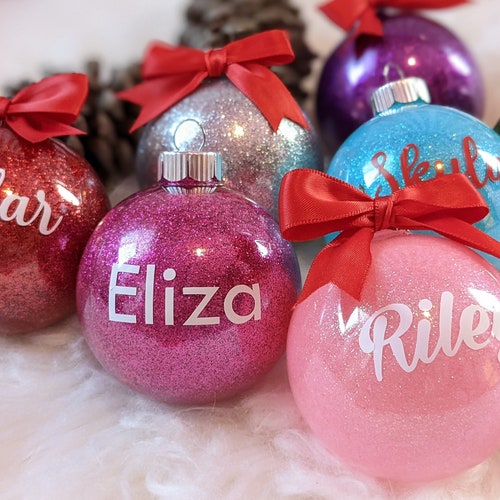 Personalized Christmas Ornaments Etsy