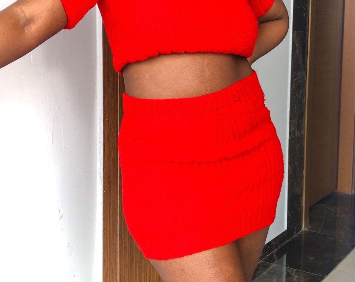 Crochet Bodycon Skirt Pattern Etsy