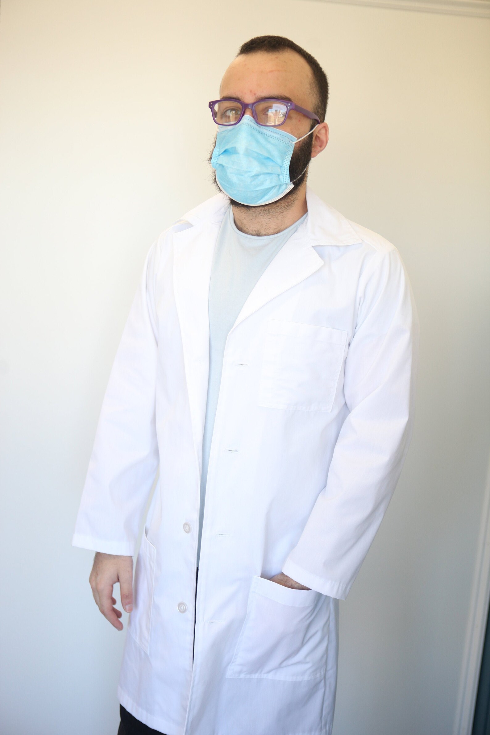 Custom White Lab Coat Embroidered Medical Coat Personalized Etsy