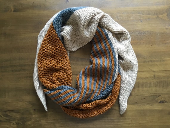 garter shawl