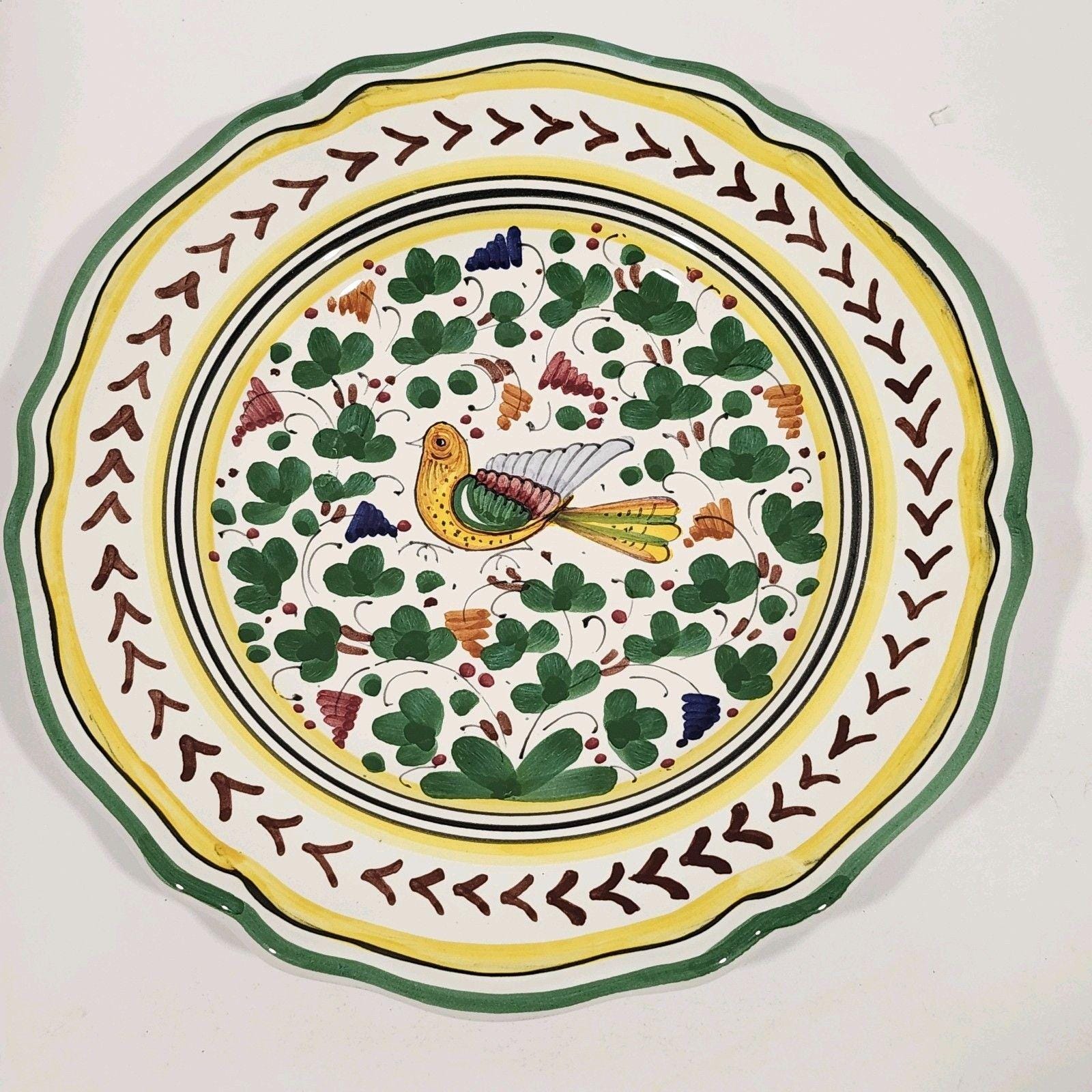 まも（Ｔ）SBERNA DERUTA  ITALY 皿 まも（T）SBERNA DERUTA ITALY 皿 Sberna deruta italy - Etsy 日本