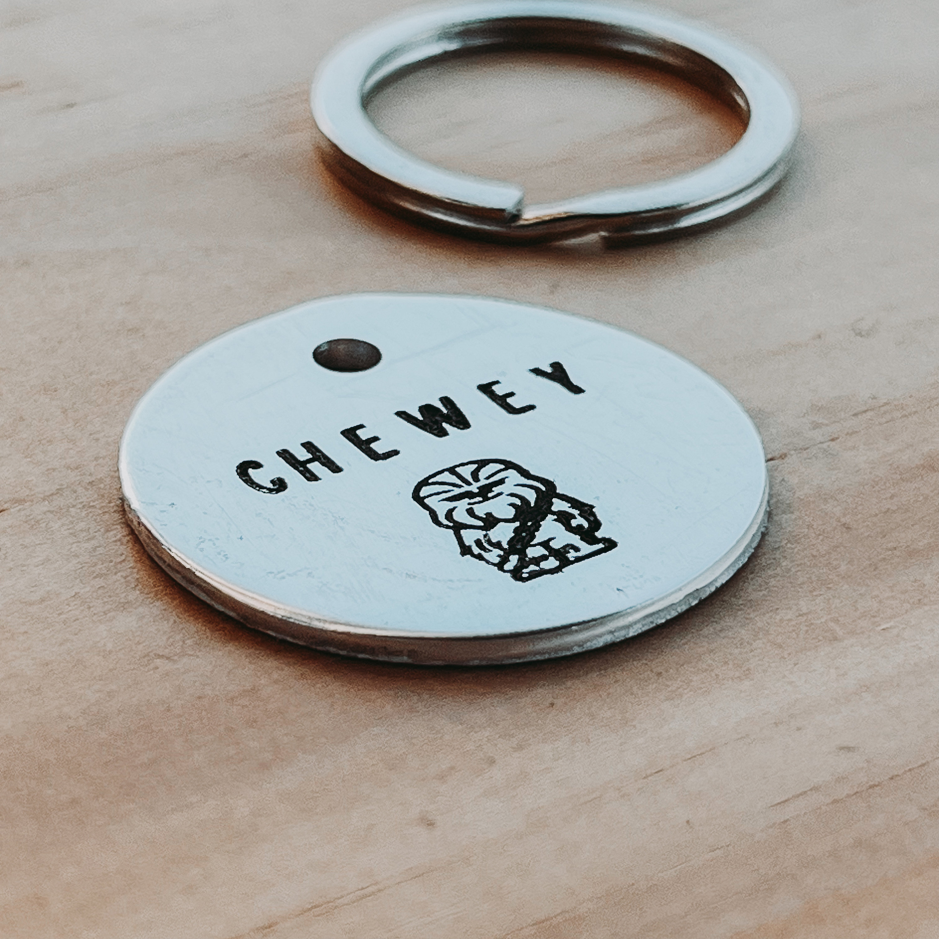 Boba Fett / Star Wars 2-Sided Pet Id Dog Tag / Personalizzato Per - Foto 13