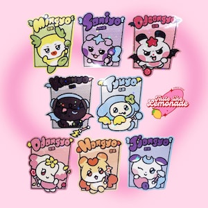 K-pop ATEEZ Mighteez Holographic Sticker Set