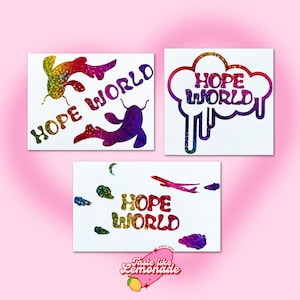 K-pop BTS Hope World Sticker Decal