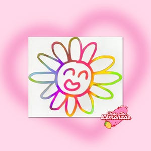 K-pop BTS J-Hope Flower Sticker Decal