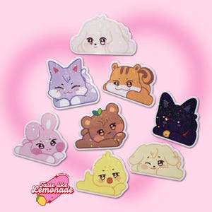K-pop ATEEZ Aniteez Holographic Sticker Set