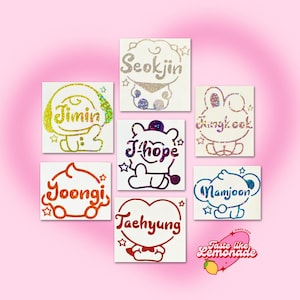 K-pop BTS ベイビー BT21 ARMY ボム ステッカー デカール